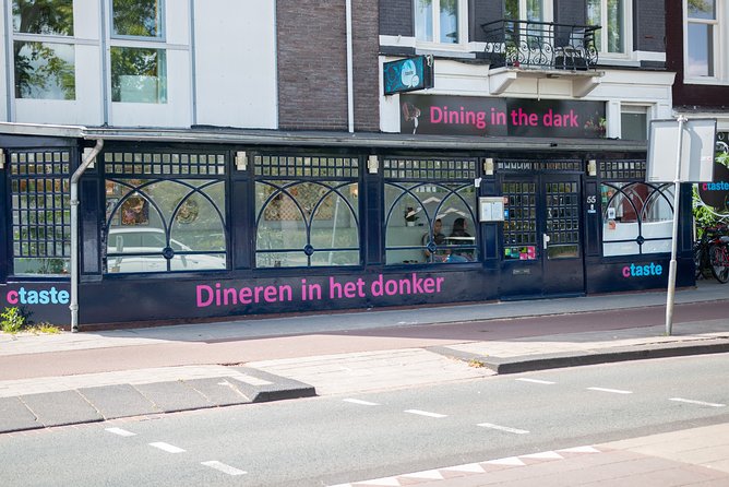 3-course Dinner in the Dark Amsterdam - Service from blind and visually impaired staff