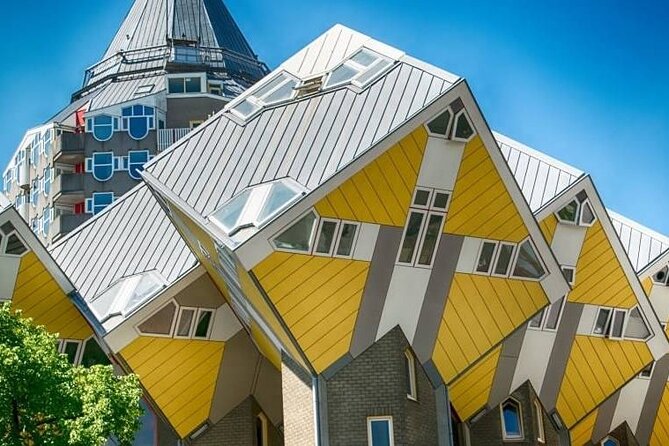 8 hour Walking and Boat Tour to Rotterdam and Kinderdijk - Markthal and the Cube Houses: Rotterdam’s playful side