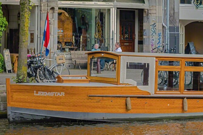 A unique experience! Semi private cruise. Authentic stylish boat! Book Leemstar! - Starting on Prinsengracht near the canal ring