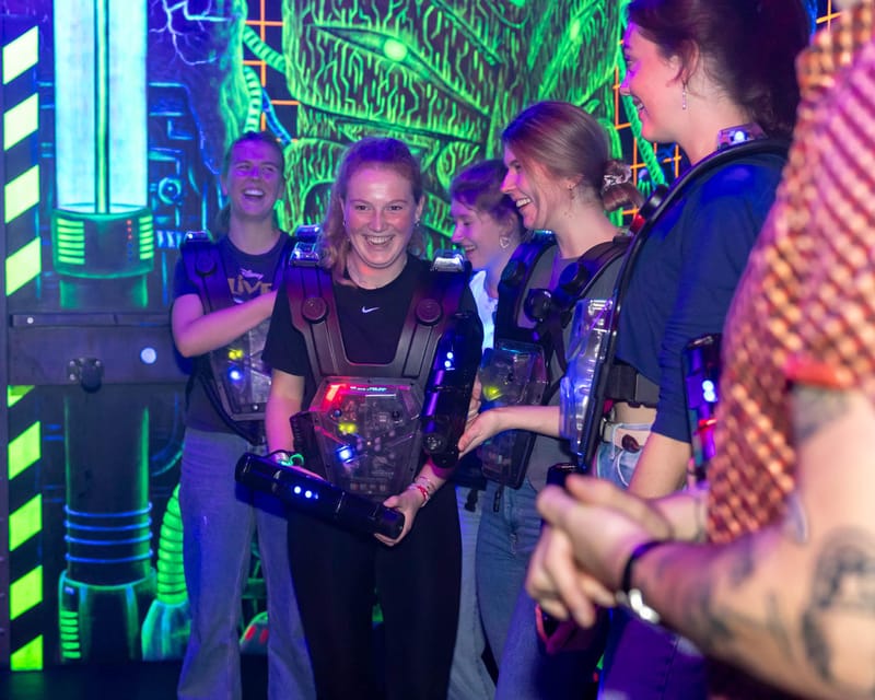 Aloha Amsterdam: Laser Tag Experience - Inside the 450-square-meter arena