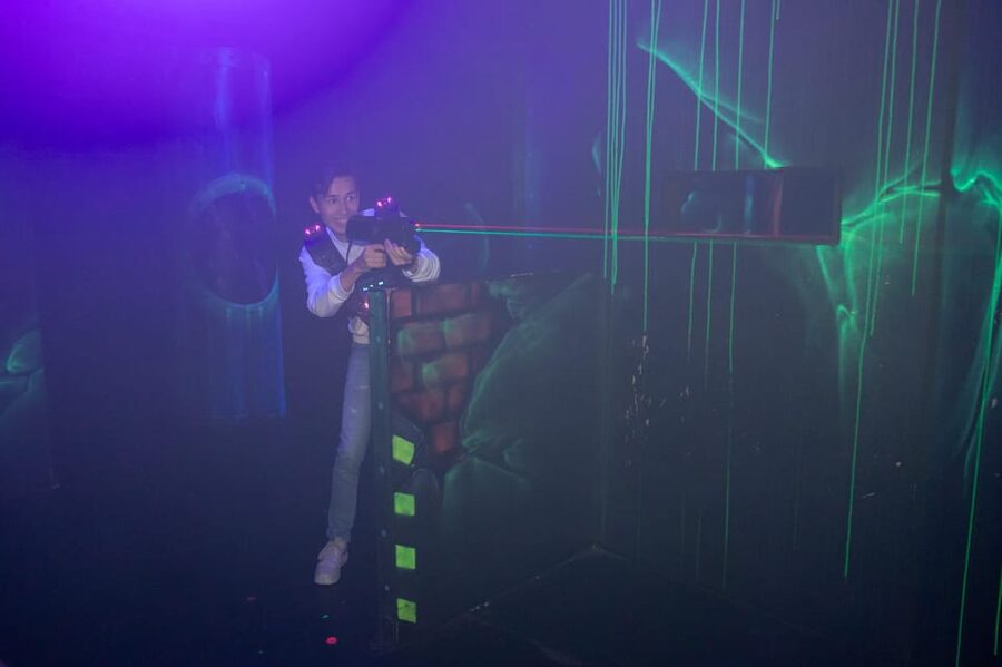 Aloha Amsterdam: Laser Tag Experience - The final scores give the game a proper finish