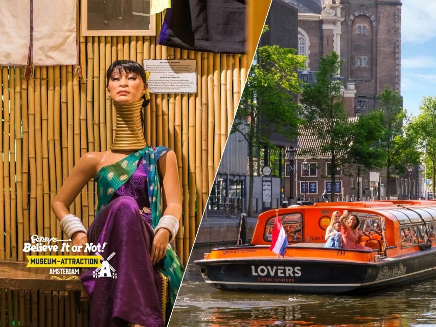 Amsterdam 1-Hour Canal Cruise and Ripley’s Believe it or Not - The Golden Age canals from a new angle