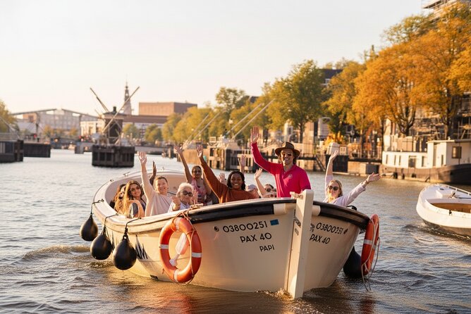 Amsterdam 1-Hour Canal Cruise With Live Guide - Waterlooplein, Jewish Amsterdam, and De Waag