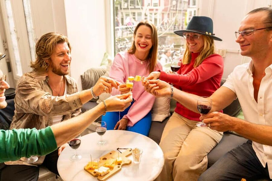 Amsterdam: 10 Tastings Guided Food Tour by UNESCO Canals - Gouda, wine, and the Dutch way of snacking