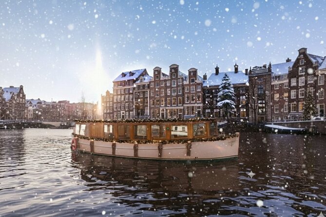 Amsterdam: 2-Hour Canal Cruise incl. Drinks & Dutch Snacks - Key points at a glance