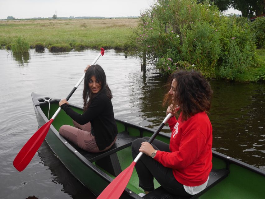 Amsterdam: 2-Hour Guided Canoe Trip - Two hours through canals, meadows, and village lanes