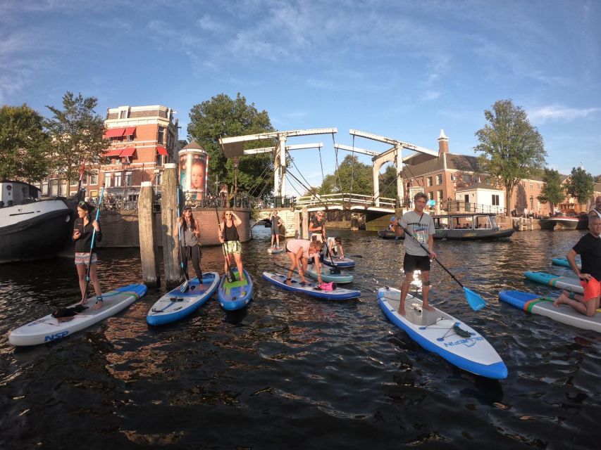 Amsterdam: 2-Hour Stand Up Paddle Board Tour - Choosing the route back through the city