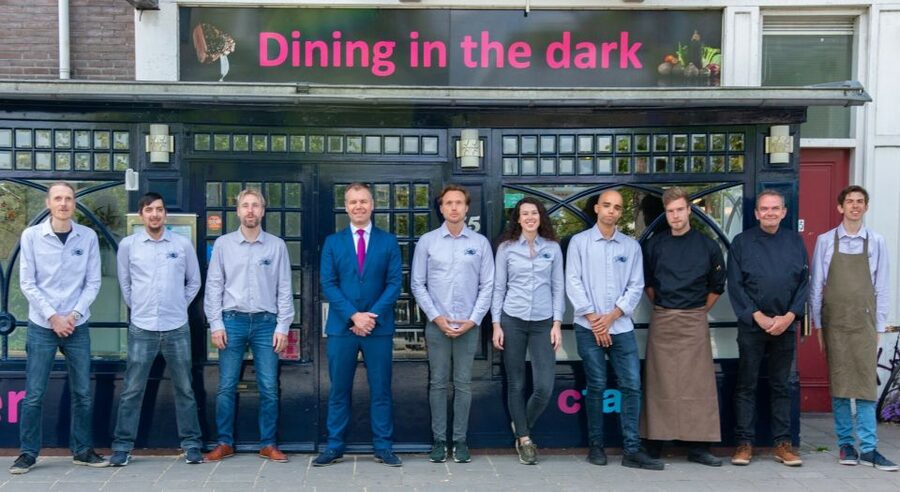 Amsterdam: 3 Course Dinner in the Dark - Eating without your eyes