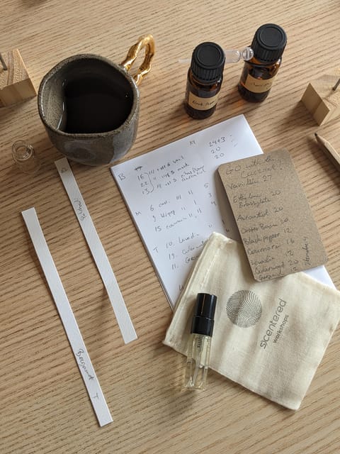 Amsterdam: 3-Hour Mindful Perfume-Making Workshop - Learning how your nose reads perfume