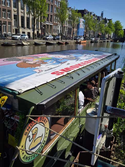 Amsterdam: 420 Smoke-Friendly Boat Tour - Key points to know before you book