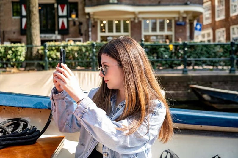 Amsterdam: 75 minute Open Boat Canal Cruise with Live Guide - Crossing toward the IJ River and modern Amsterdam