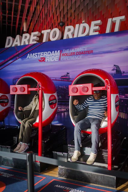 Amsterdam: A'DAM Lookout Ticket and Lunch or Dinner Voucher - Over The Edge: Amsterdam under your feet