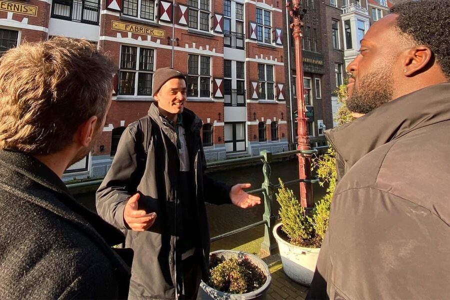 Amsterdam: Anne Frank Guided Small Group Walking Tour - Starting at Beursplein and walking toward Dam Square