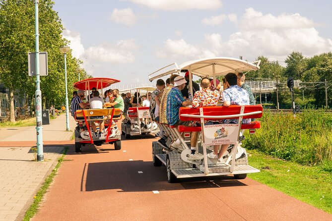 Amsterdam Beer Bike Blast Private Tour - With Beer On Tap - Who will enjoy this most
