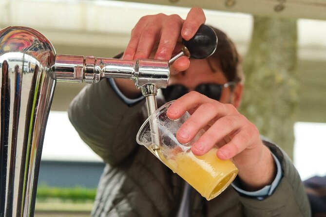 Amsterdam Beer Bike Blast Private Tour - With Beer On Tap - Beer on tap, fizzy wine, and the value question