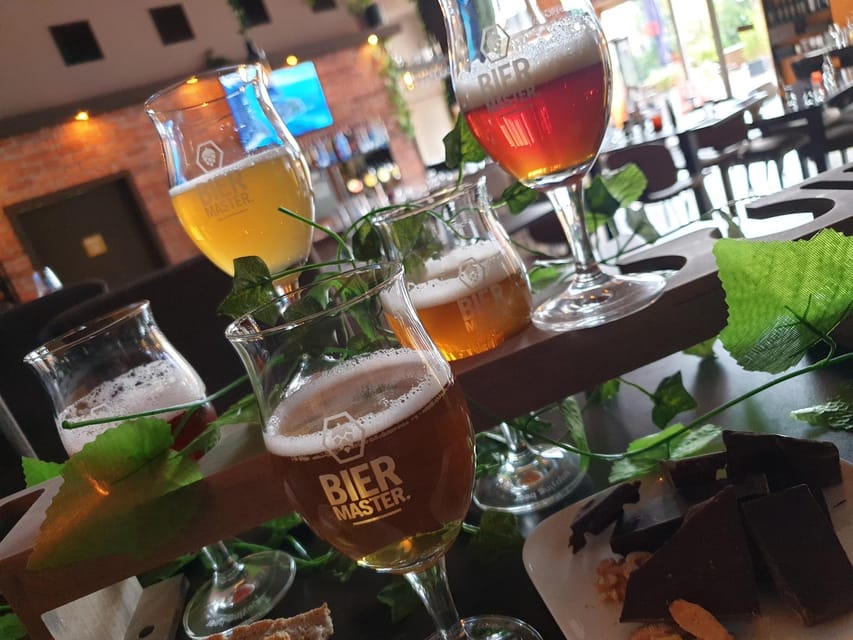Amsterdam: Beer Tasting with Paired Bites at Eighty-Four - Choosing between five beers and eight