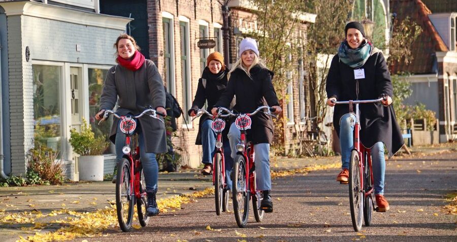 Amsterdam: Bike Tour (Noord) in German or English - What the private format adds
