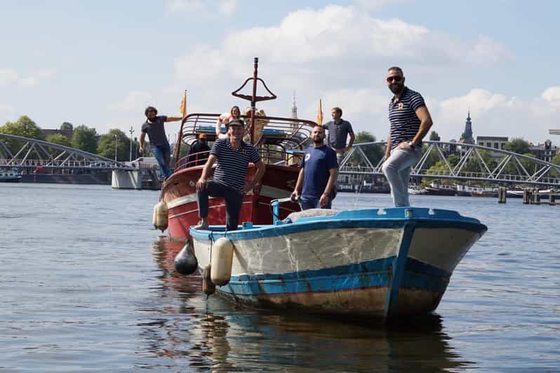 Amsterdam: Canal Cruise on a Wooden Refugee Boat - Key points to know before you book