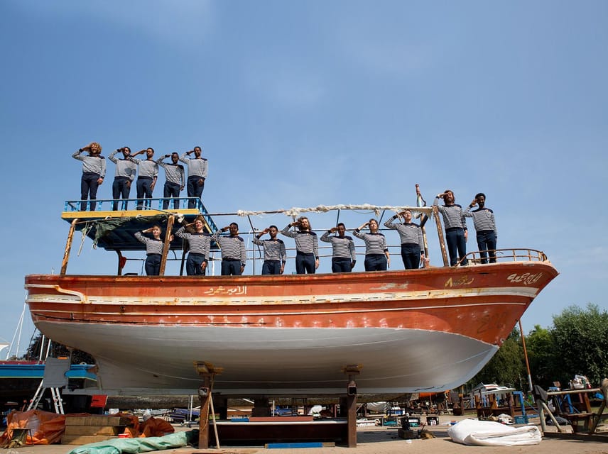 Amsterdam: Canal Cruise on a Wooden Refugee Boat - A boat with a story before the tour even begins