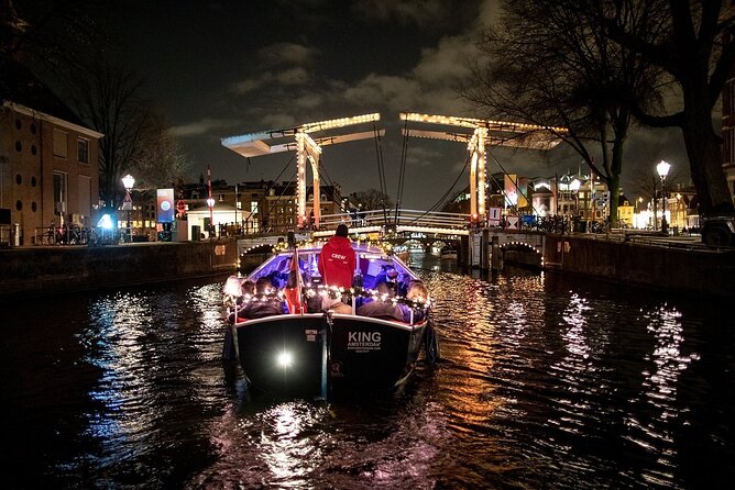 Amsterdam Canal Cruise With Live Guide and Unlimited Drinks - Unlimited drinks and the real value of $20.40