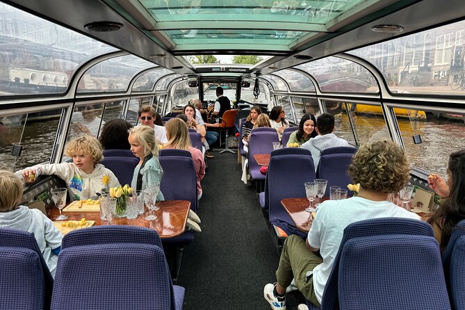 Amsterdam Cheese and Wine Canal Cruise - Crossing to the Amstel