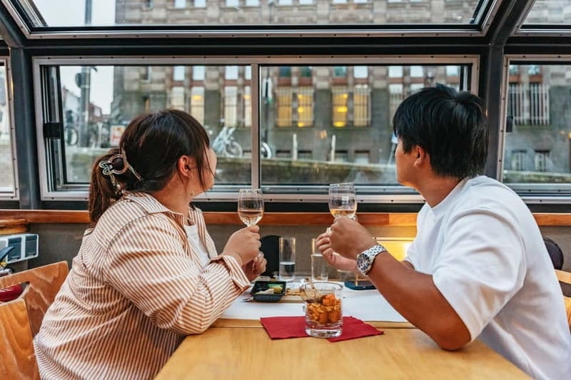 Amsterdam: Cheese & Wine Cruise Tasting Experience - Prinsengracht and the Canal Belt