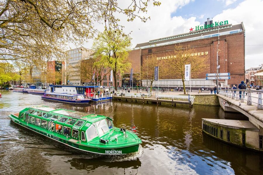 Amsterdam: City Canal Cruise and Heineken Experience Ticket - Transport and meeting points