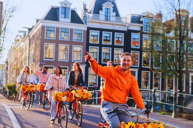 Amsterdam City Top Highlights Guided Bike Tour - Anne Frank House and the Jordaan