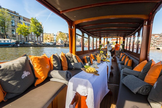 Amsterdam Classic Saloon Boat Cruise with Drinks and Cheese - What this Amsterdam canal cruise feels like