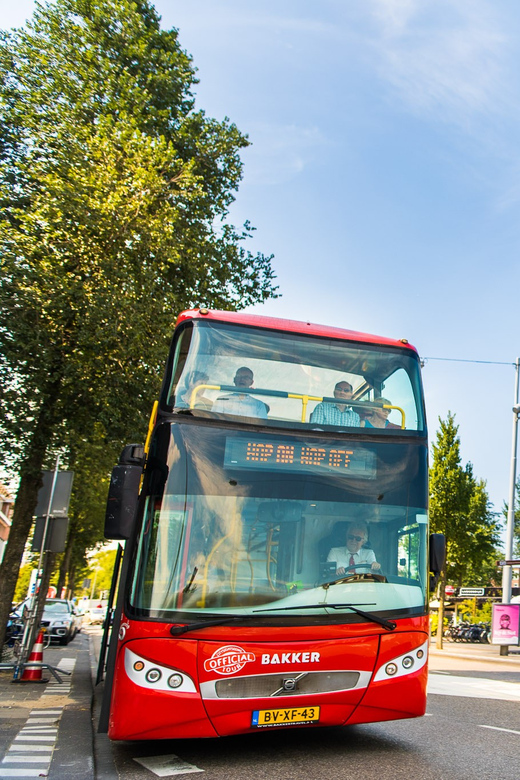Amsterdam: Combo Rijksmuseum & Hop-On Hop-Off Bus - Choosing your first bus route