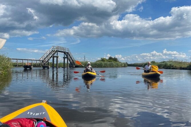 Amsterdam Countryside Bike and Kayak Tour - The Cable Ferry and the Charm of Watergang