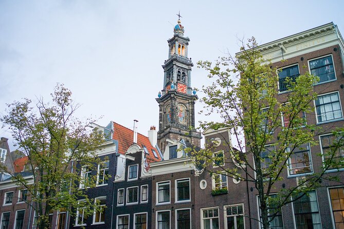 Amsterdam: Cultural Highlights in English/German/Italian - Westerkerk, Jordaan, and the Anne Frank statue