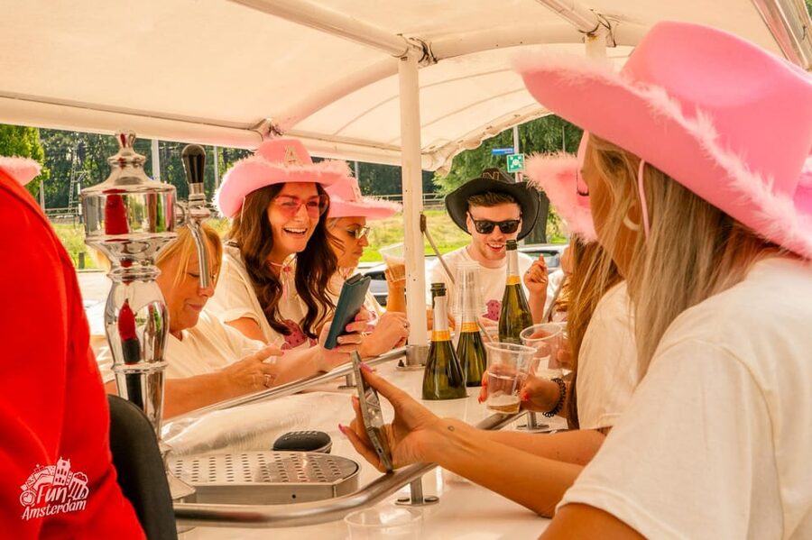 Amsterdam: Dutch Prosecco Party Bike - Key points to know before you book
