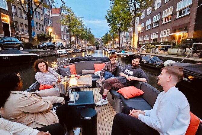Amsterdam Evening Cruise in Small Group - Setting out beside the Amstel