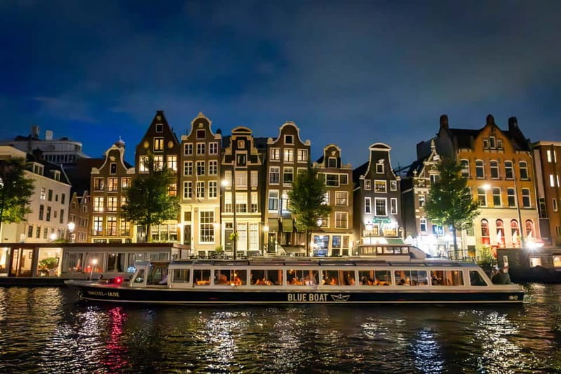 Amsterdam: Evening Cruise with Optional Wine and Snacks - Boarding near the Rijksmuseum and Hard Rock Cafe