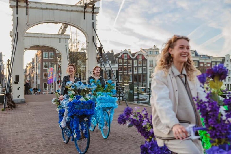 Amsterdam: Explore Canals, Guided Tour on Flower Bikes - Key points to know before you book