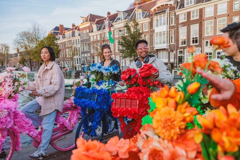 Amsterdam: Explore Canals, Guided Tour on Flower Bikes - Rijksmuseum and the Museum Quarter