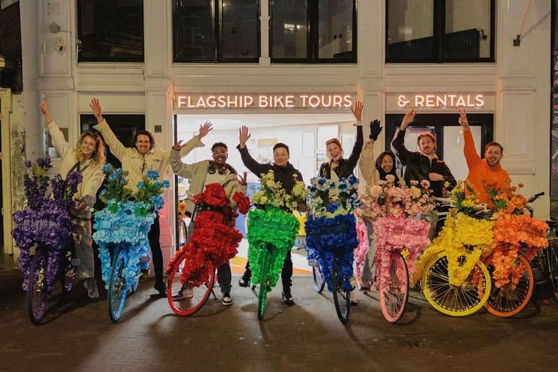 Amsterdam: Explore Canals, Guided Tour on Flower Bikes - Canal belt and De Negen Straatjes