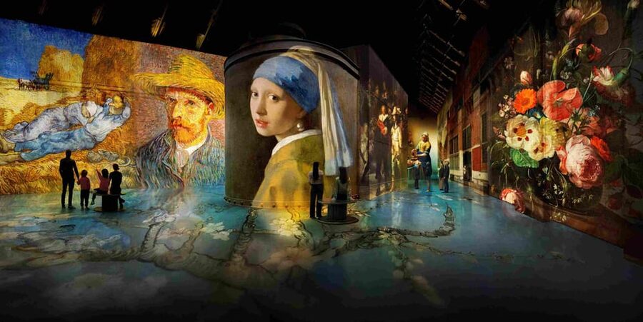 Amsterdam: Fabrique des Lumières Dutch Masters Ticket - What Happens During the Dutch Masters Show