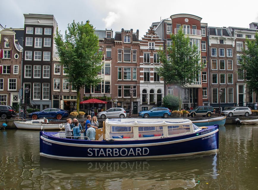 Amsterdam: German Guided Canal Cruise with on Board Bar - Rembrandt’s neighborhood and the grand Herengracht