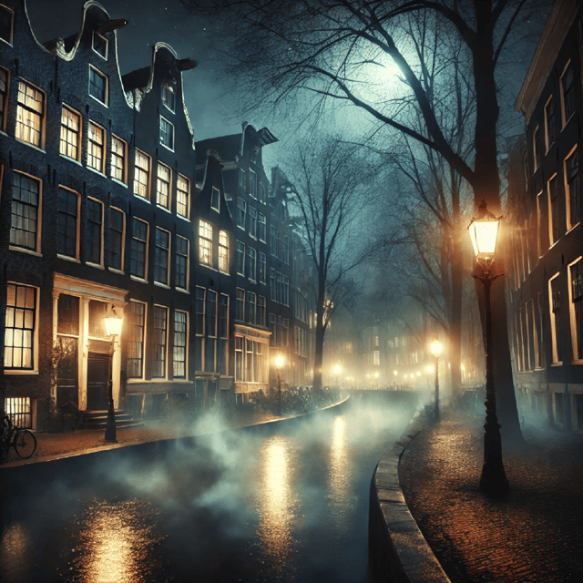 Amsterdam: Ghastly Grachten: ghost stories&dark history tour - The route from Those Dam Boat Guys to Nieuwmarkt