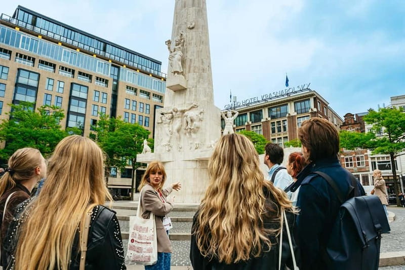 Amsterdam: Guided Cultural Walking Tour - Starting beneath the National Monument in Dam Square