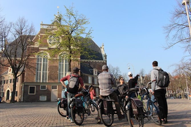 Amsterdam Highlights Bike or E-Bike Tour - A quiet, serious stop at the Holocaust memorial