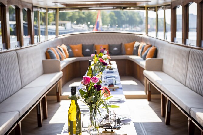 Amsterdam Historic Tour On Classic Saloon Boat - Why Amsterdam Looks Best From a Saloon Boat