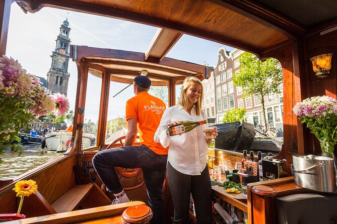 Amsterdam Historic Tour On Classic Saloon Boat - The Canal Ring and Its 17th-Century Design