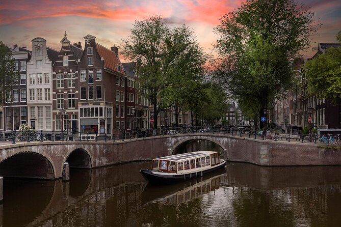 Amsterdam Historic Tour On Classic Saloon Boat - The Church and Other Passing Sights