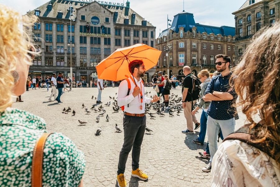 Amsterdam: Historical Highlights Walking Tour with Tasting - The Flower Market and Mint Tower