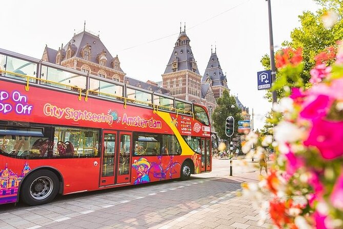 Amsterdam Hop-On Hop-Off 24h or 48h Bus and Boat Option - Start with the route, not the bus stop