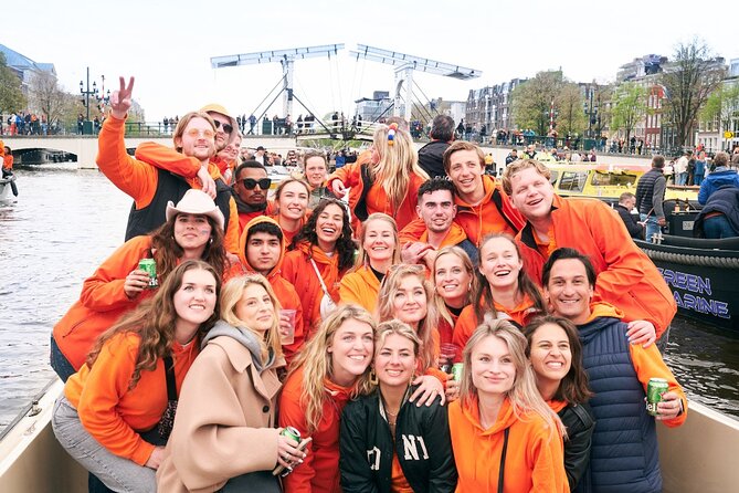 Amsterdam King’s Day Boat Party with Unlimited Drinks 2026 - Why King’s Day is best experienced from the canals