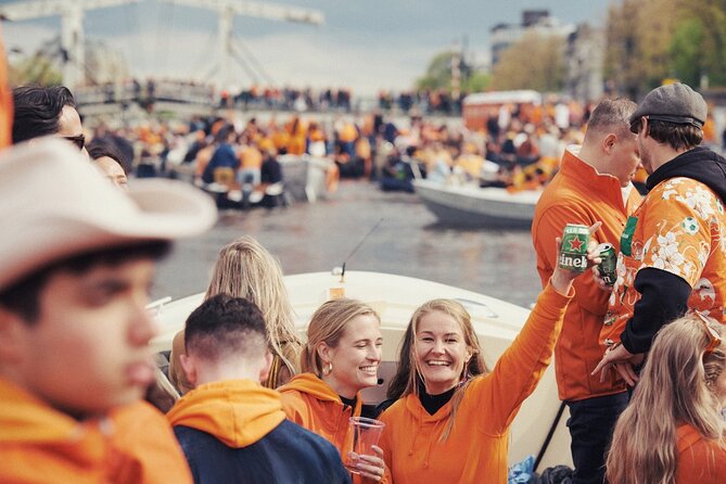 Amsterdam King’s Day Boat Party with Unlimited Drinks 2026 - Boarding at Piet Heinkade 1